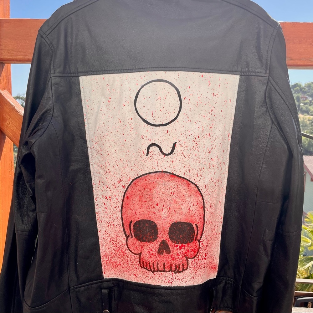 TopMan Premium Leather Jacket